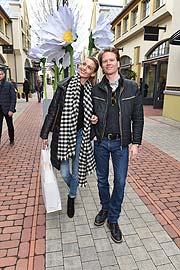 Mike Kraus mit Frau Coco Kraus  Spring into Style, Edible Flowers Workshop in Ingolstadt Village am 7.03.2018 Foto: BrauerPhotos / G.Nitschke für Ingolstadt Village 